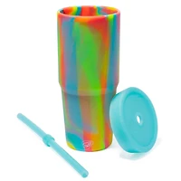 Silipint® 32oz. Aqua & Sugar Rush Silicone Straw Tumblers