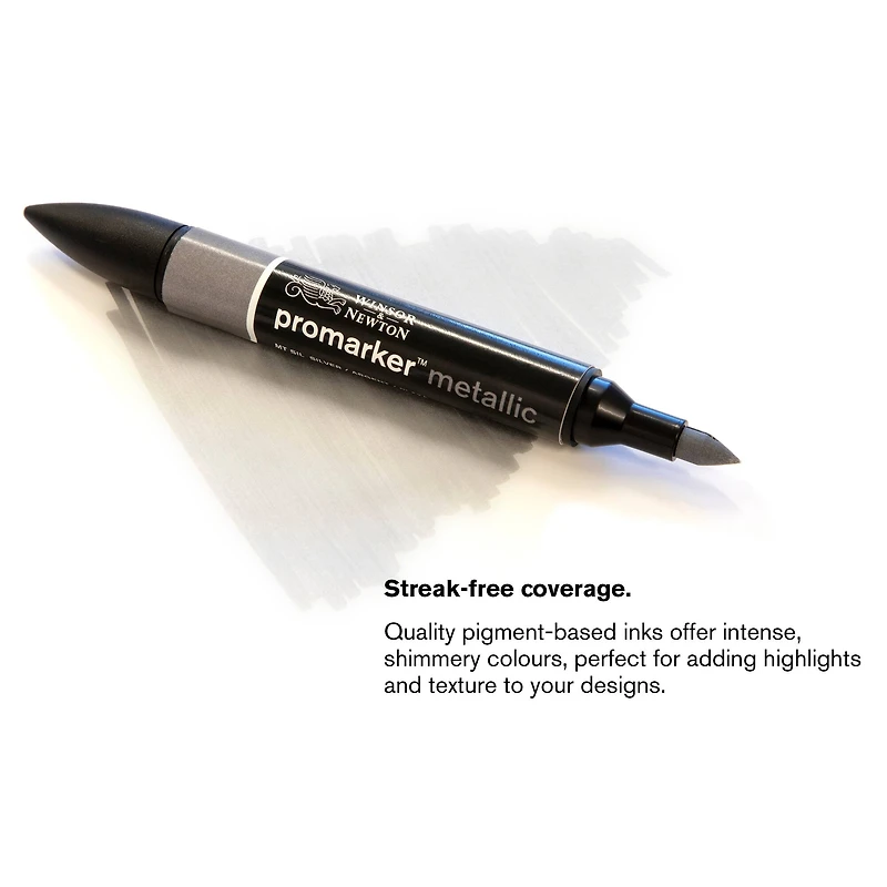 Winsor & Newton™ ProMarker Metallic™ Marker Set