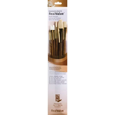 Princeton™ RealValue™ Natural & Synthetic Brush Set
