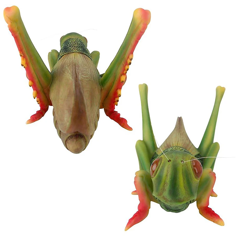 Design Toscano 10" Ricochet the Grasshopper Statues, 2ct.