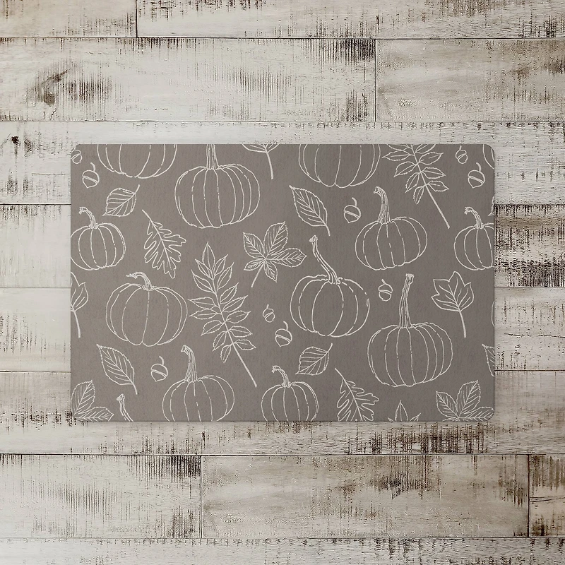 Fall Pattern Floor Mat