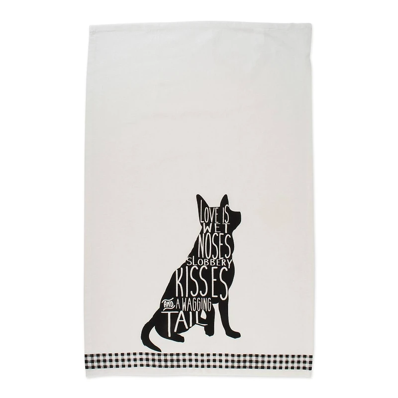 DII® Dog Printed Dishtowel Set