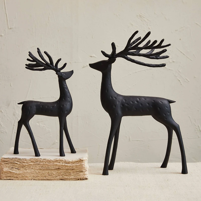 Hello Honey® Black Reindeer Décor