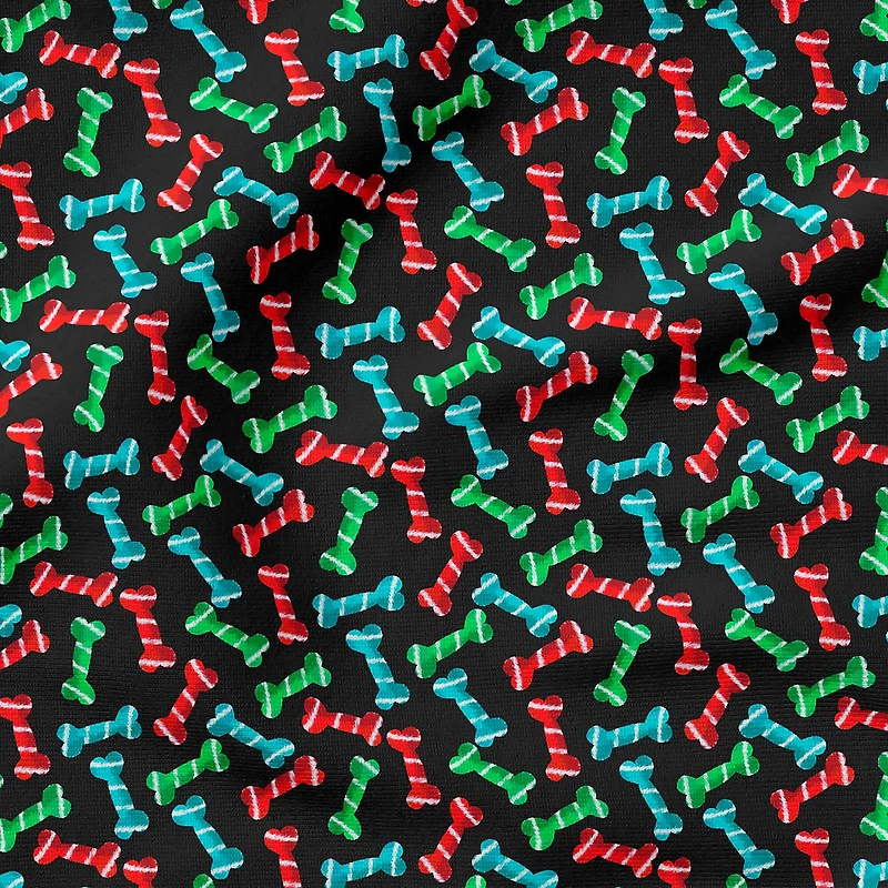Fabric Editions Dog Bones Cotton Fabric