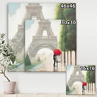 Designart - Paris Romance Couples III