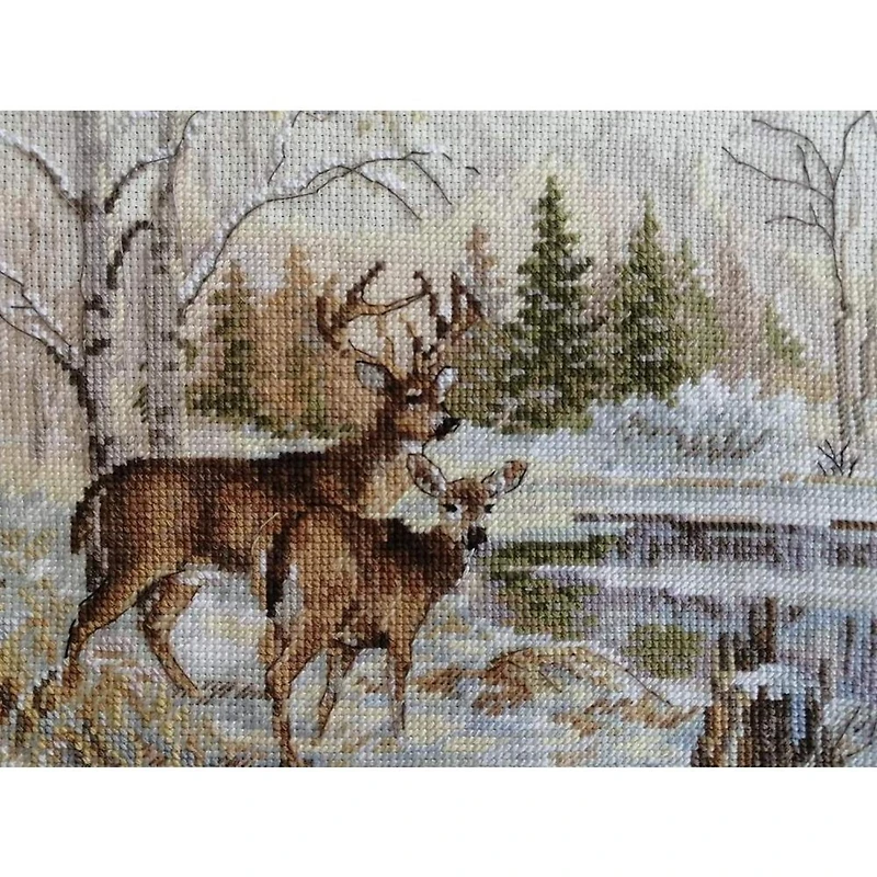 Alisa At The Forest Lake Cross Stitch Kit