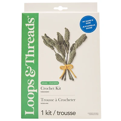 Spring Greenery Crochet Kit by Loops & Threads®