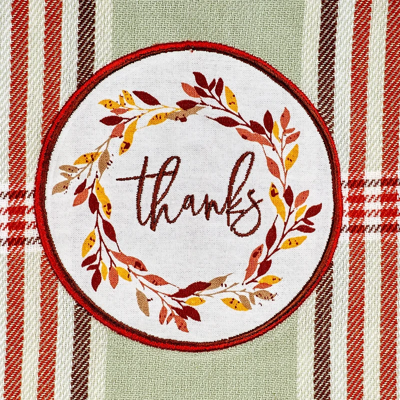 DII® Plaid Thanksgiving Cozy Picnic Dishtowel Set