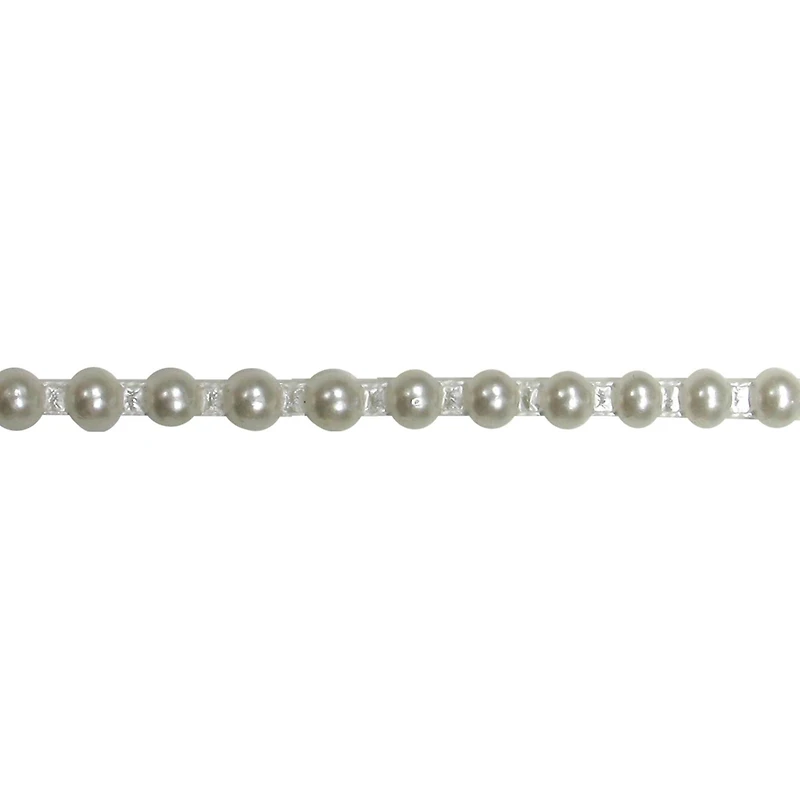 Simplicity® 6mm x 18yd.Ivory Half Pearls