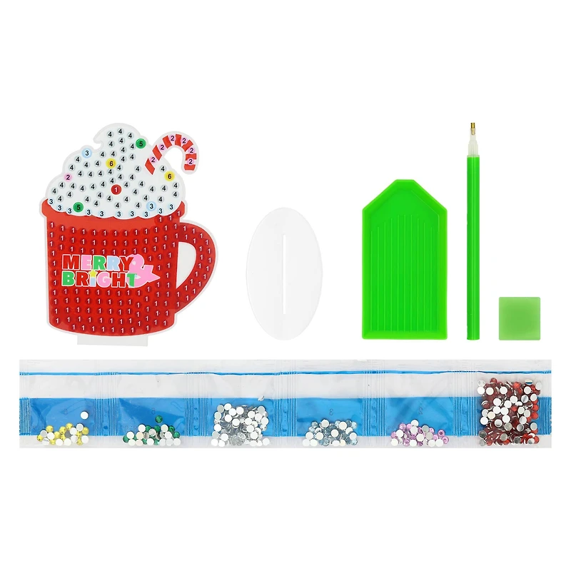 Cocoa Mug Diamond Art Kit by Creatology™