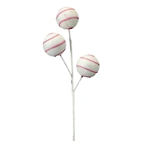 11.75" Pink Glitter Ball Pick by Ashland®