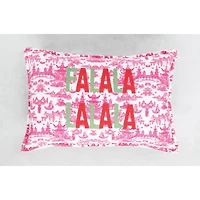 Hello Honey® Falala Embroidered Lumbar Pillow