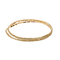 Crystal Lane DIY Gold Rhinestones Bracelets, 2ct.