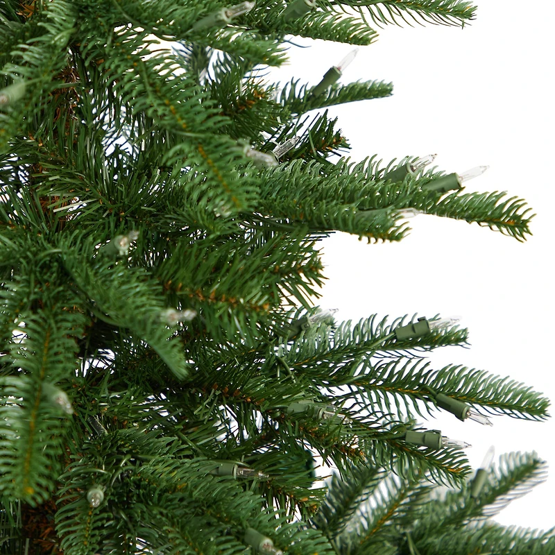 5ft. Pre-Lit Layered Washington Spruce Artificial Christmas Tree, Clear Lights