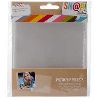Simple Stories Sn@p!™ Photo Flips for 6" x 8" Binders, 12ct.