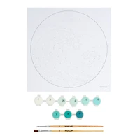 Waves Paint-by-Number Plywood Surface Kit by Artist's Loft®