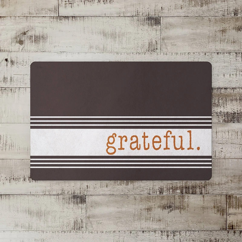 Grateful Stripes Floor Mat