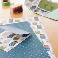 Baby Boy Double-Sided Cardstock Paper by Recollections™, 12" x 12"