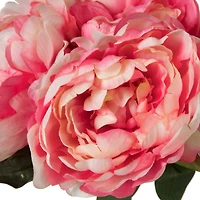 Artificial Pink Peony Bunch