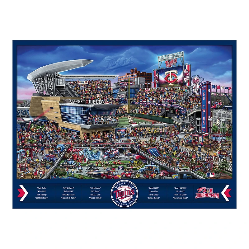 Minnesota Twins Joe Journeyman 500 Piece Puzzle