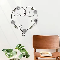 Habitat Decor 20" Aquilla Heart Metal Wall Art