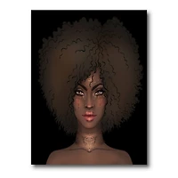 Designart - Portrait of African American Woman III