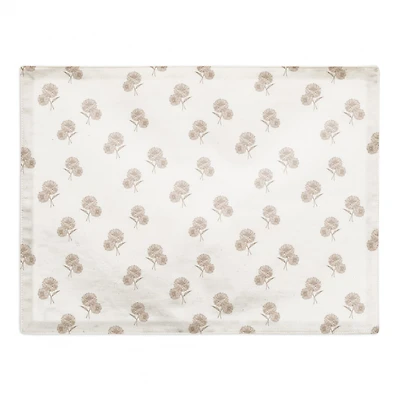 Delicate Floral Cotton Twill Placemat