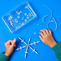 Creativity for Kids® Beaded Snowflake Ornaments