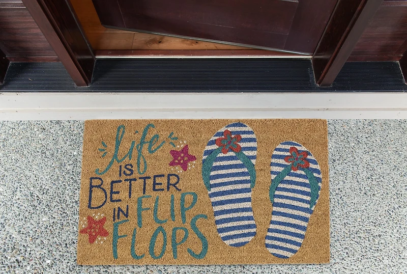 Flip Flop Life Doormat