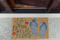 Flip Flop Life Doormat