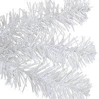 30" White Canadian Pine Artificial Christmas Wreath
