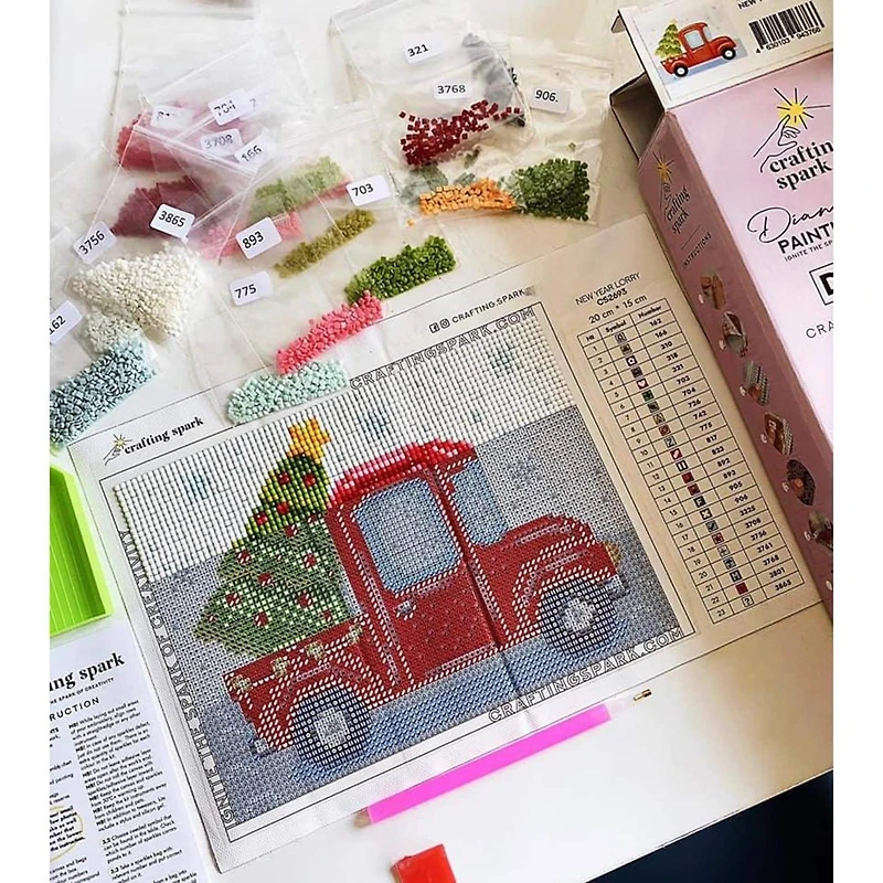 Crafting Spark Mysterious Cat Diamond Painting Kit