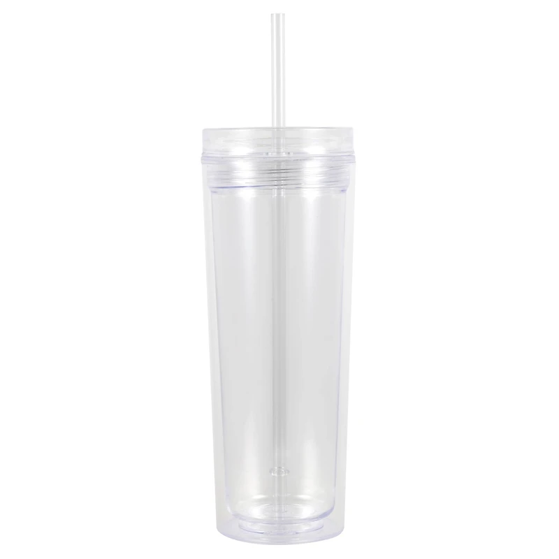 18.5oz. Plastic Bottle with Straw by Celebrate It™