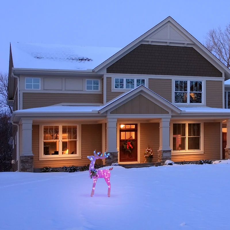 Mr. Christmas 3ft. Outdoor Animated Fiber-Optic Reindeer