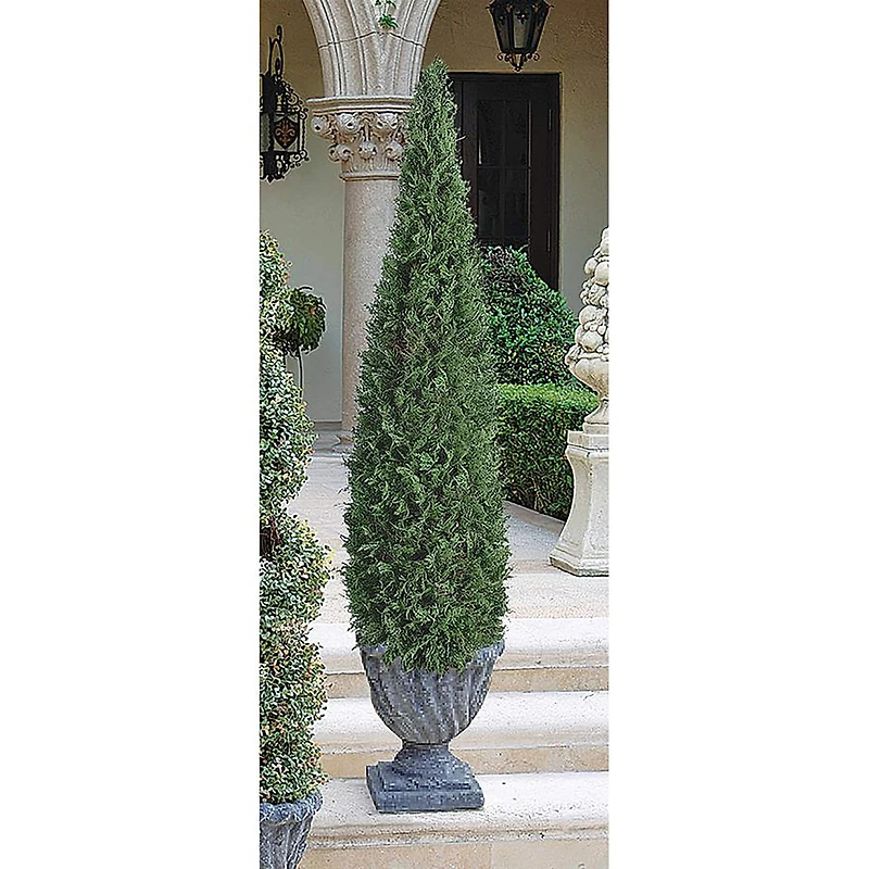 Design Toscano 5ft. Large Cone Topiary Tree 