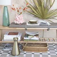 Hello Honey® 11" Brass Finish Stainless Steel Watering Can