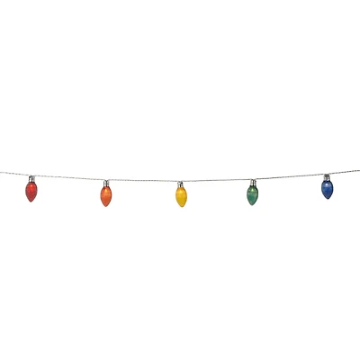 6ft. Multicolor C9 Frosted Bulbs LED String Lights by Ashland®