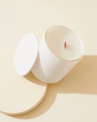 makesy 8oz. Matte White Aura Vessel + Lid, 12ct.