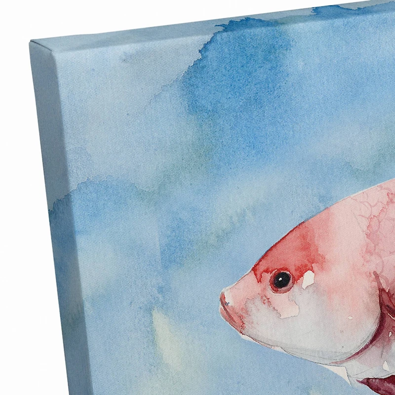 Red Fish 18" x 12' Canvas Wall Art