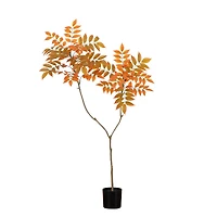 4ft. Autumn Minimalist Sumac Artificial Fall Tree 