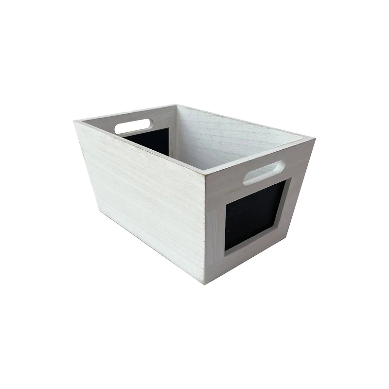 White Crate with Chalkboard by Ashland