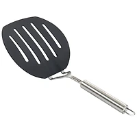 Martha Stewart Everyday Gray Nylon Slotted Wide Turner