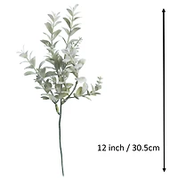 12" Green & Cream Boxwood Pick by Ashland®