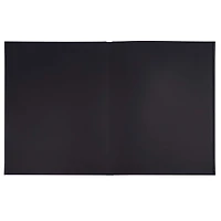 Black Page Premium Hardcover Sketchbook, 8.5" x 11" by Artist's Loft™