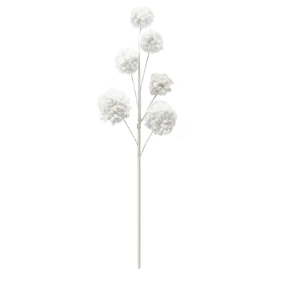 27" White Pom Pom Stem by Ashland®