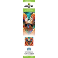 Diamond Art Intermediate Flamingos Kit