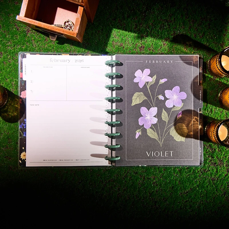 The Classic Happy Planner® Dark Garden