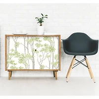 RoomMates Green & Gray Birch Grove Peel & Stick Wallpaper