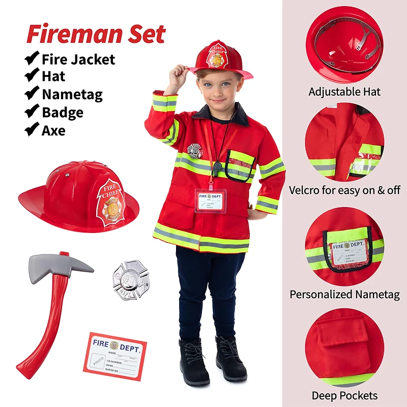 Bintiva Dress Up & Drama Play Hero Costume Trunk Set