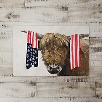 Patriotic Hyland Floor Mat